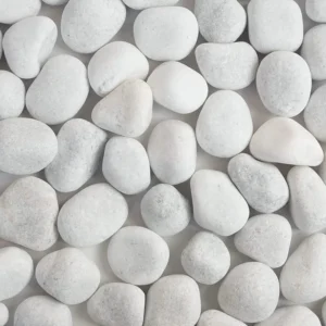 Unpolished White Pebbles